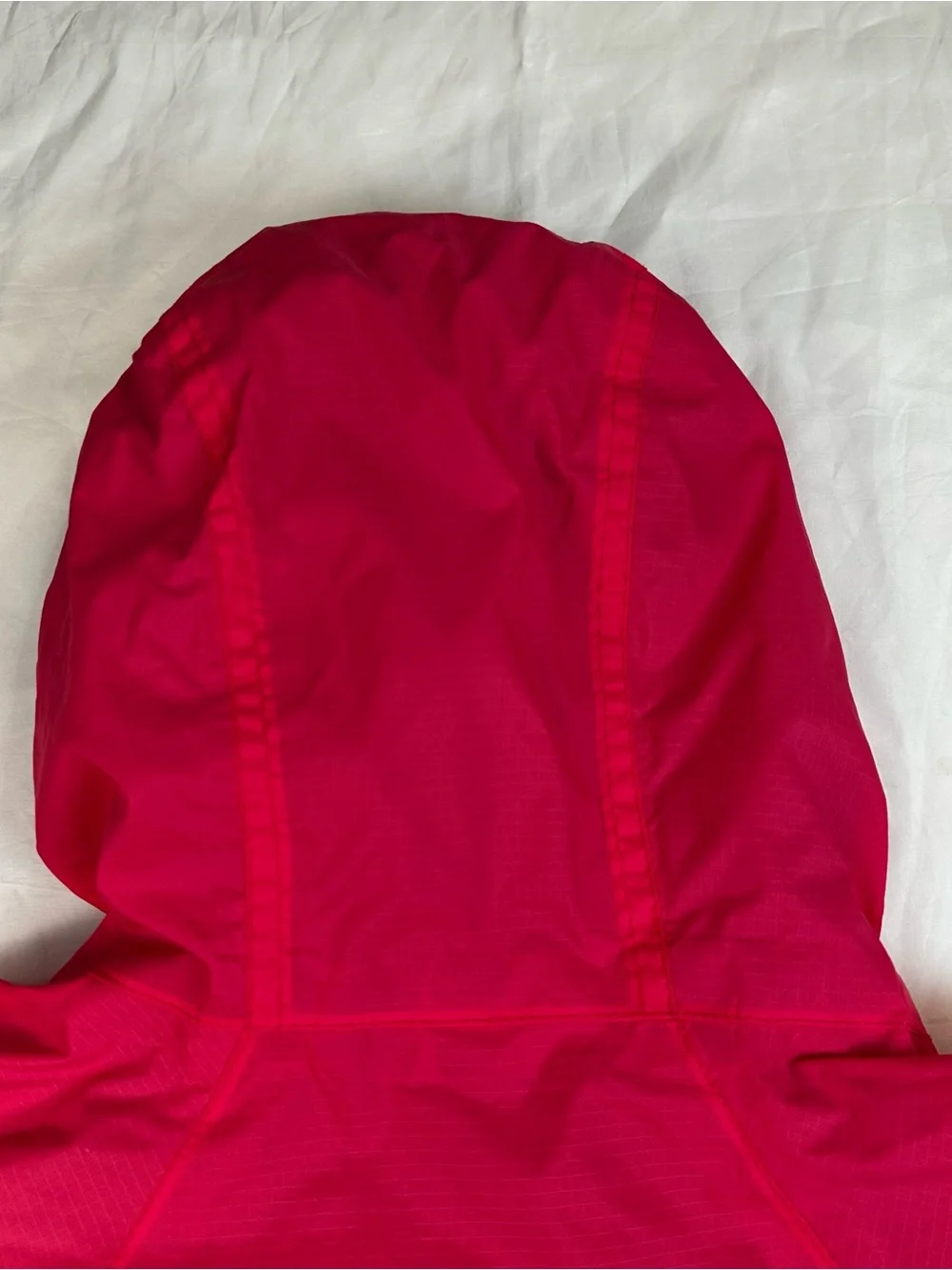 Girls LL Bean Salmon Pink Windbreaker Jacket size 5/6